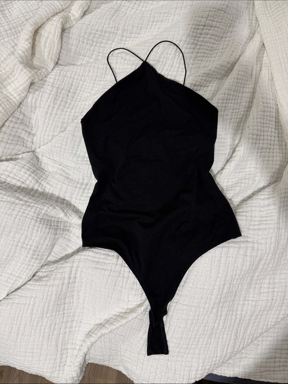 Classic Black One-Piece Swimsuit